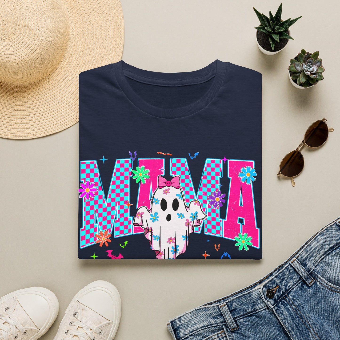 Mama Ghost Softstyle T-Shirt