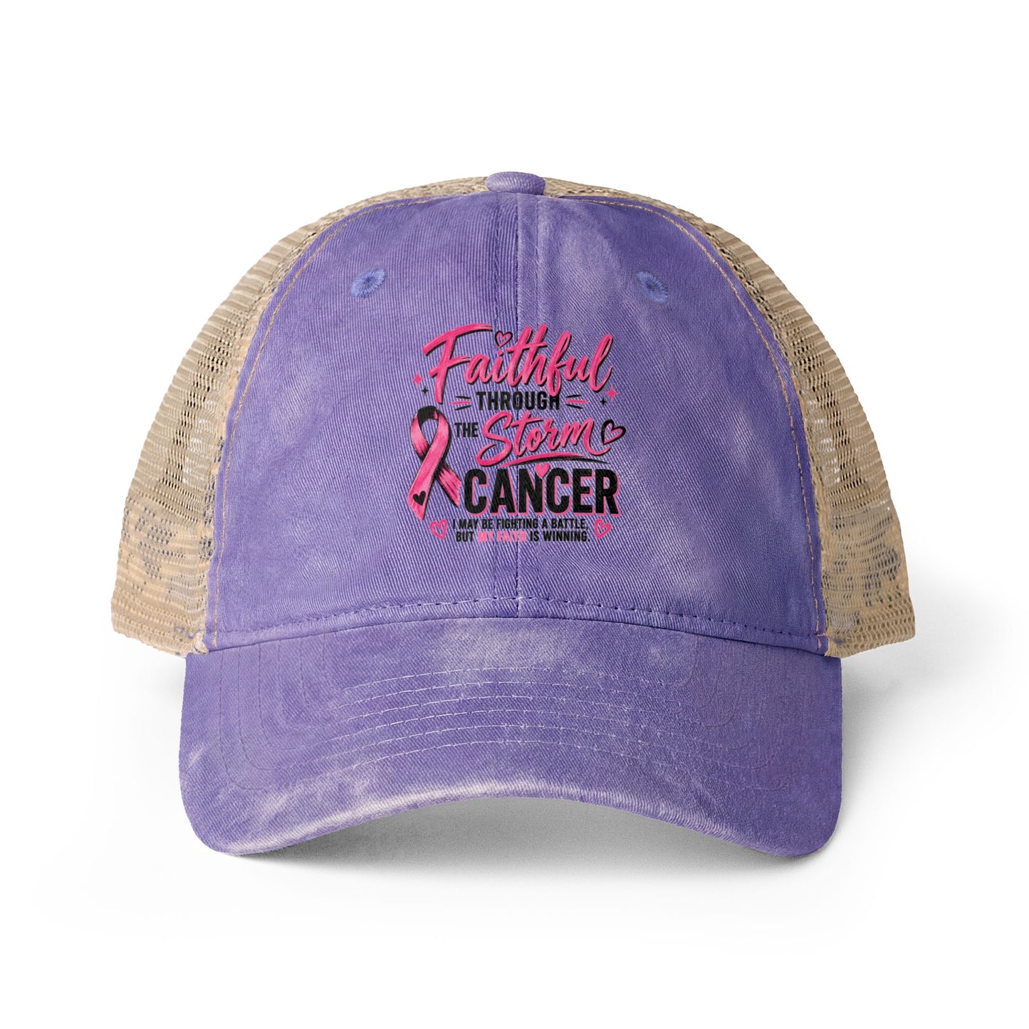 Women's Washed Mesh-Back Cap
