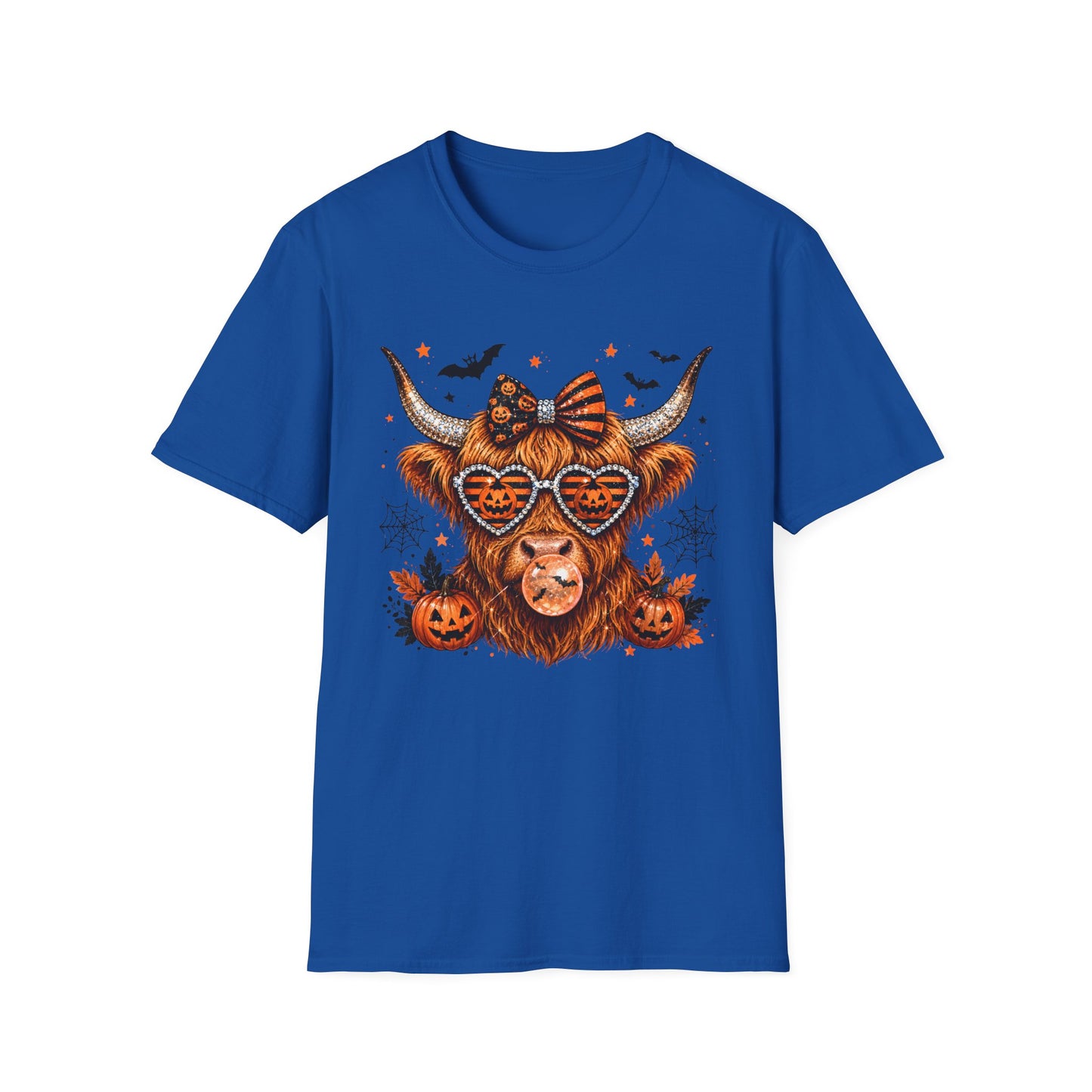 Halloween/Harvest Cow Softstyle T-Shirt