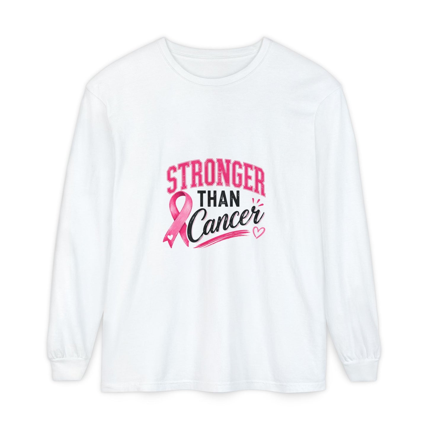 Unisex Garment-dyed Long Sleeve T-Shirt