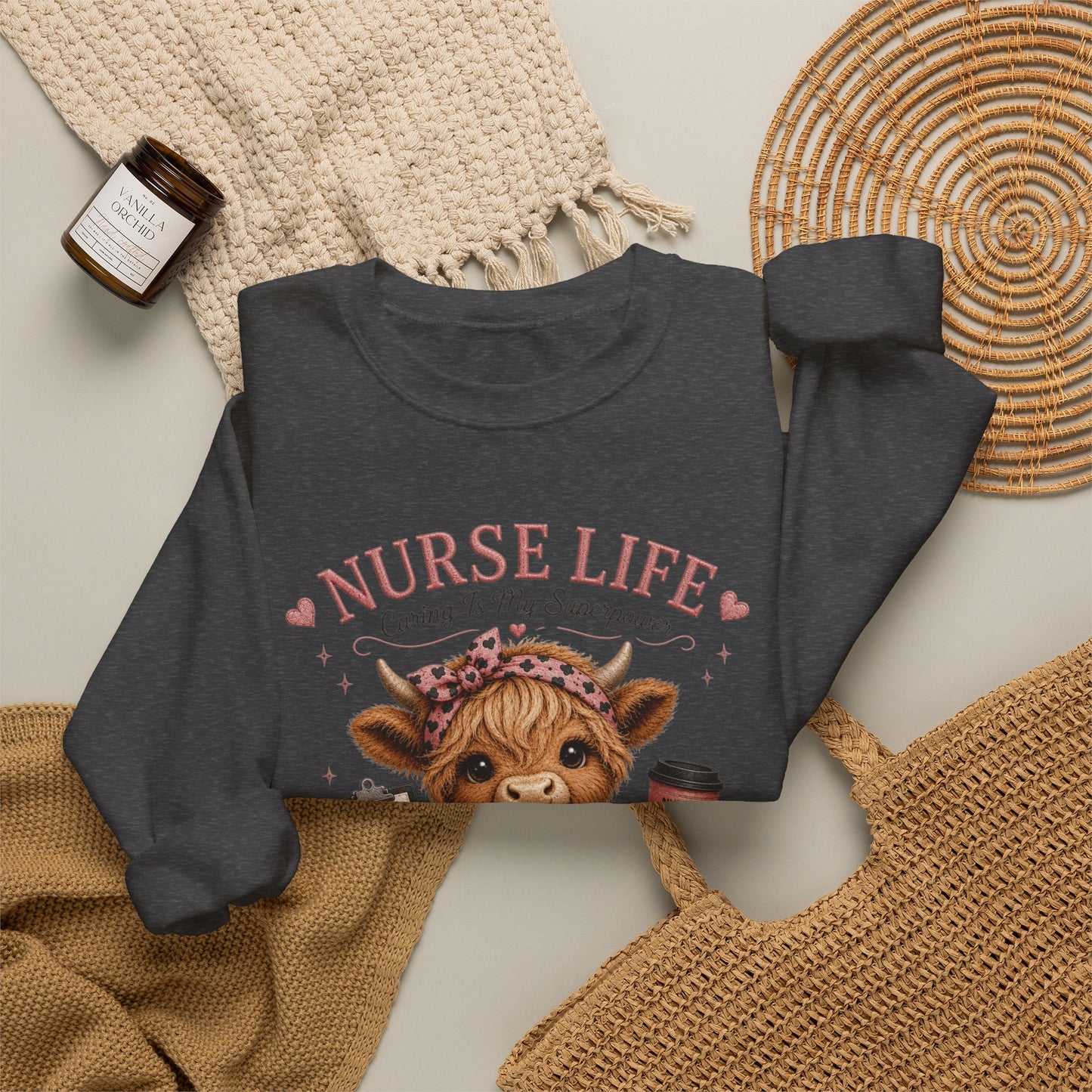 Nurse Life Crewneck Sweatshirt