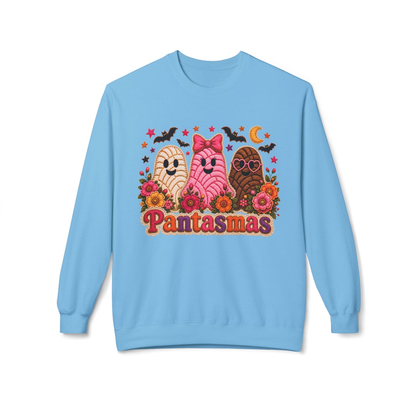 Halloween Conchas Midweight Softstyle Fleece Crewneck Sweatshirt