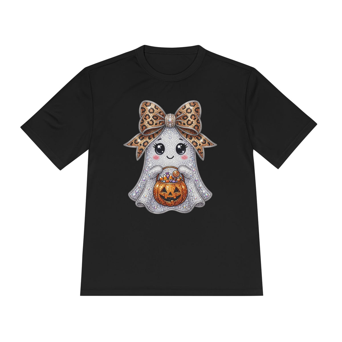 Mom Bling Ghost Moisture Wicking Tee