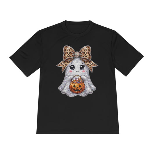 Mom Bling Ghost Moisture Wicking Tee