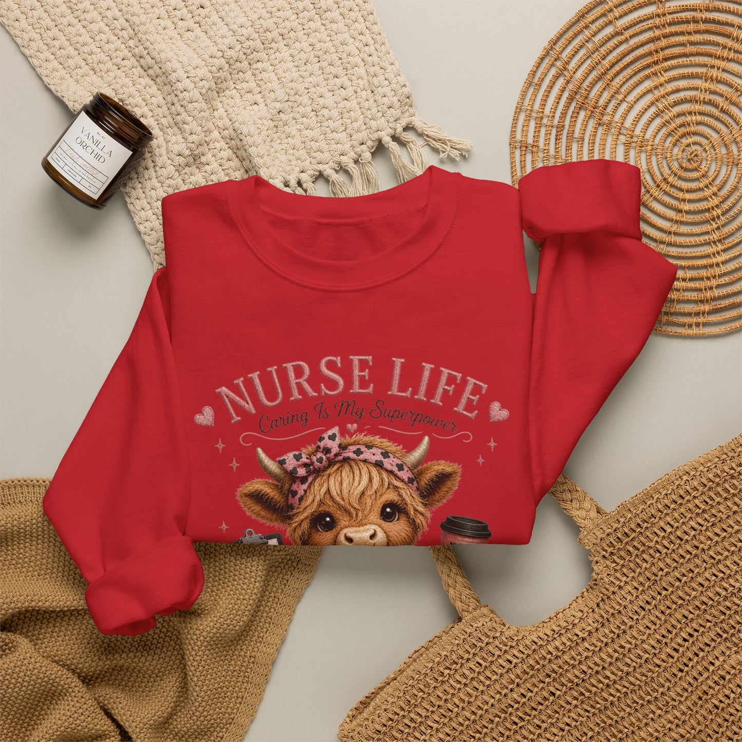 Nurse Life Crewneck Sweatshirt