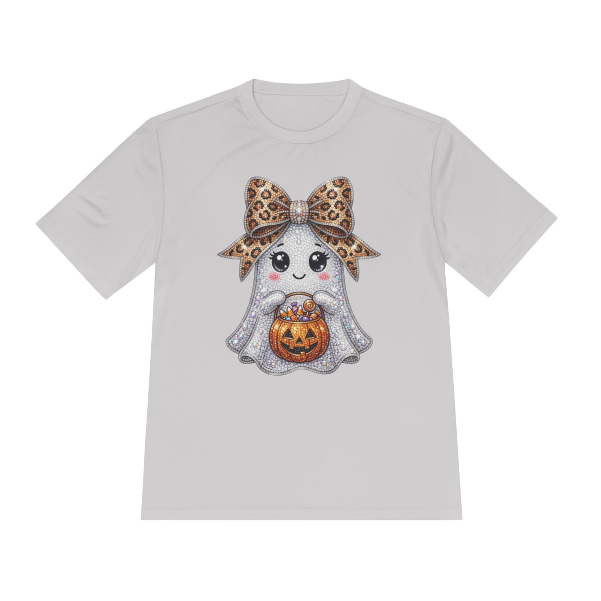 Mom Bling Ghost Moisture Wicking Tee