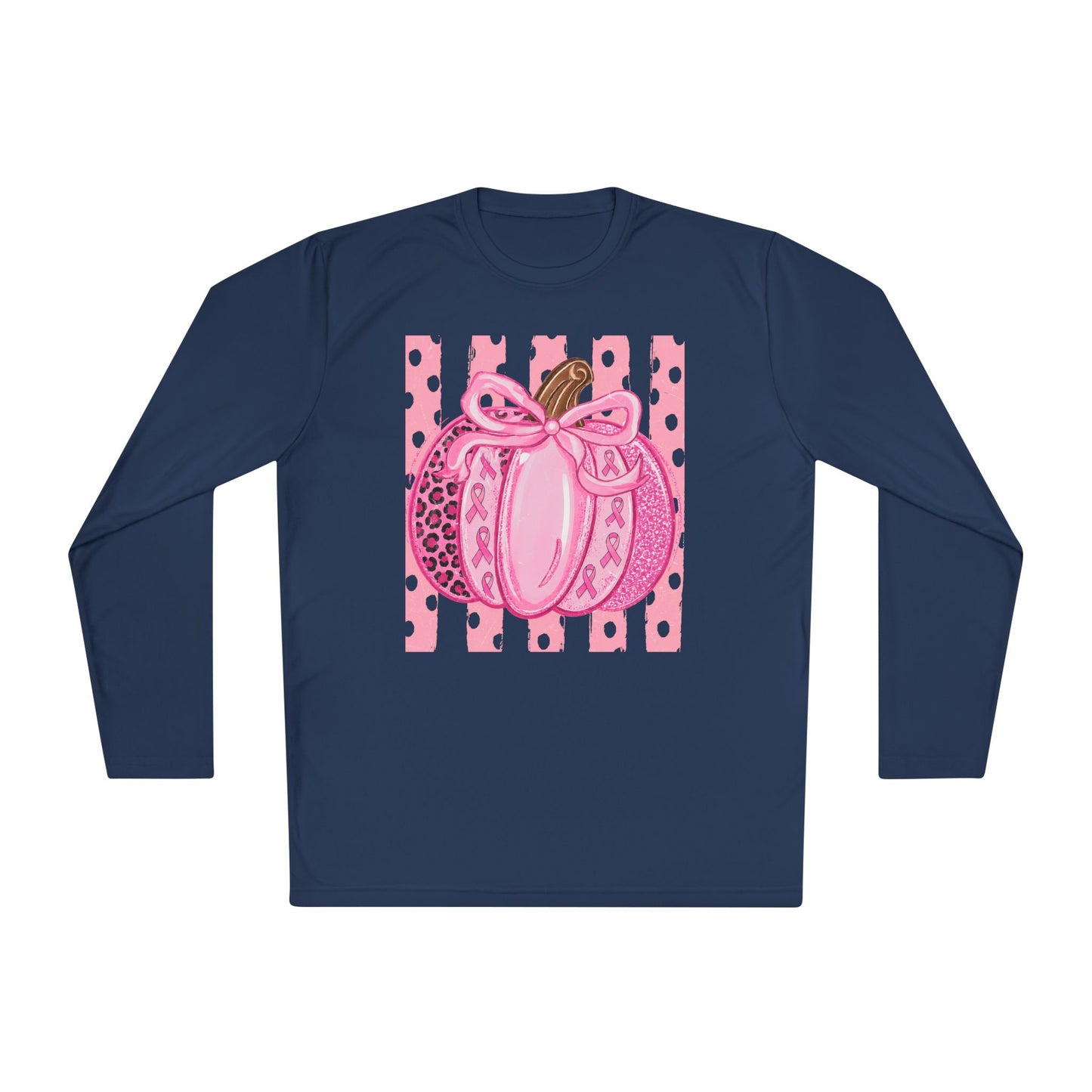 Pink Pumpkin Lightweight Long Sleeve Tee