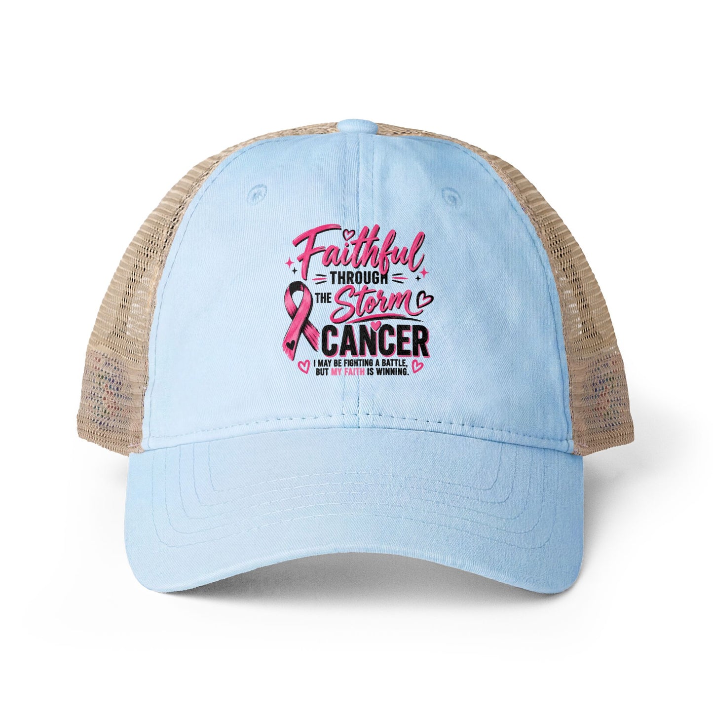 Women's Washed Mesh-Back Cap