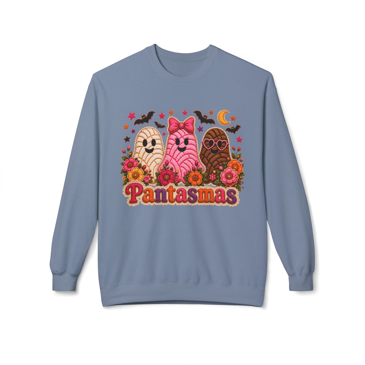 Halloween Conchas Midweight Softstyle Fleece Crewneck Sweatshirt