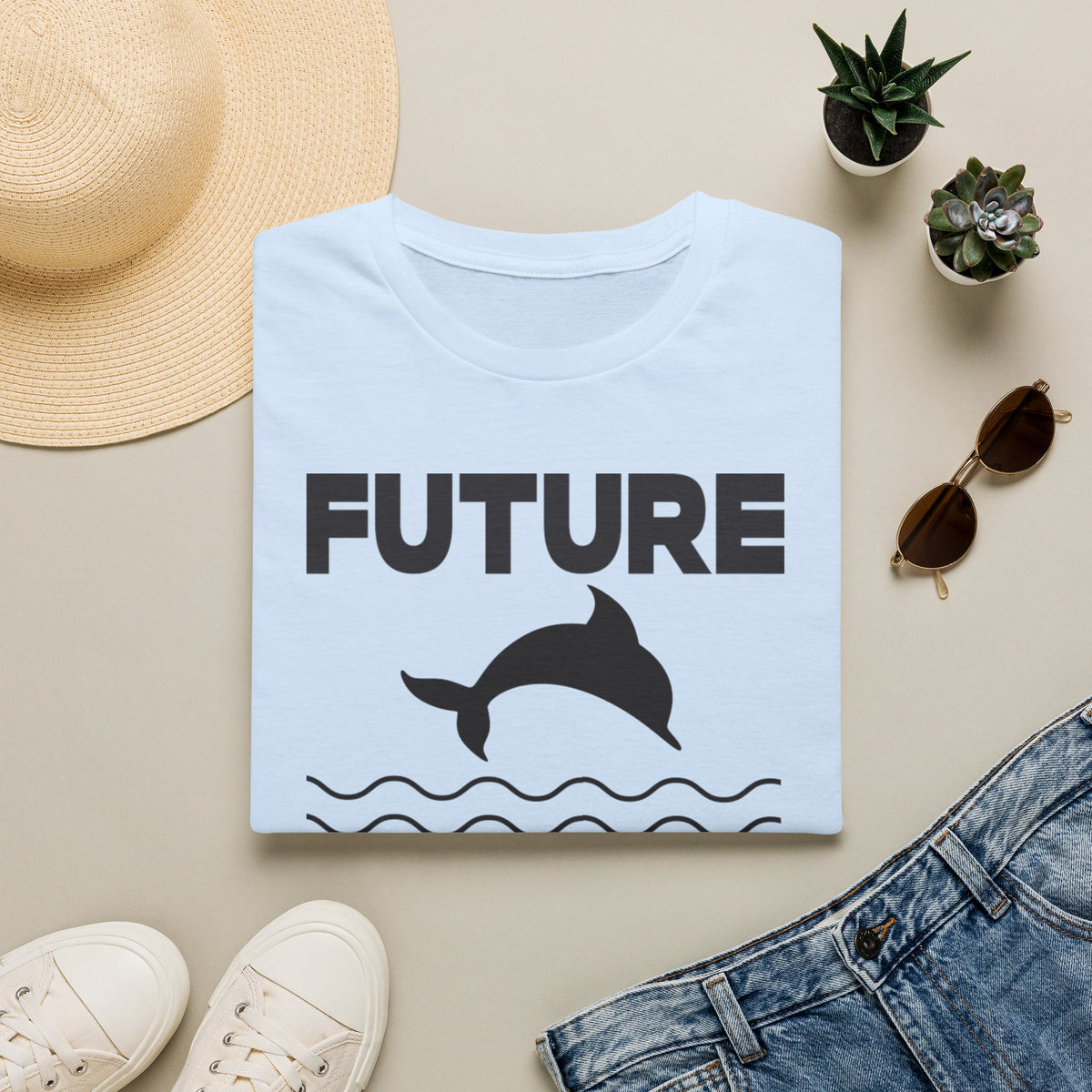 Future Marine Bioligst Unisex Softstyle T-Shirt