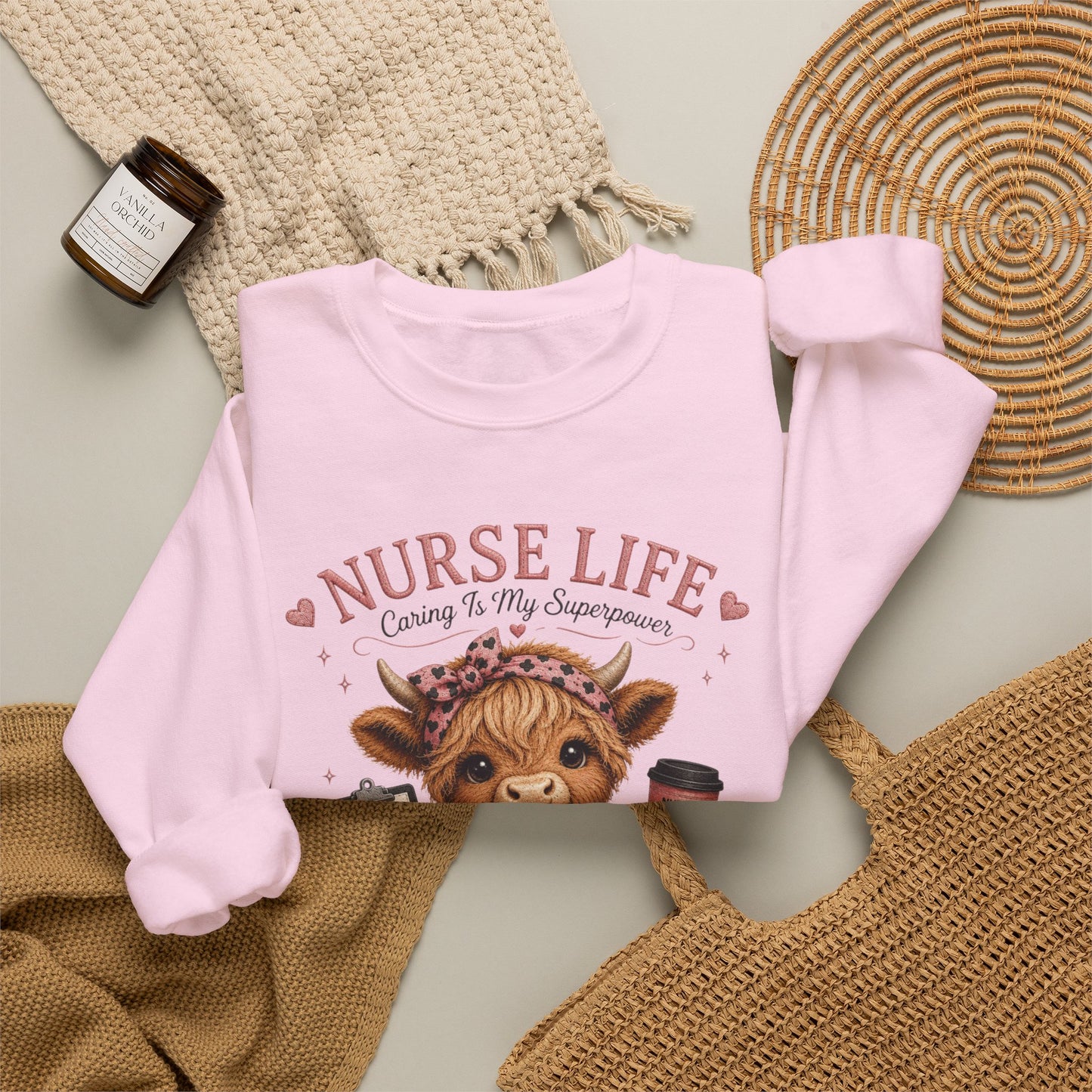 Nurse Life Crewneck Sweatshirt