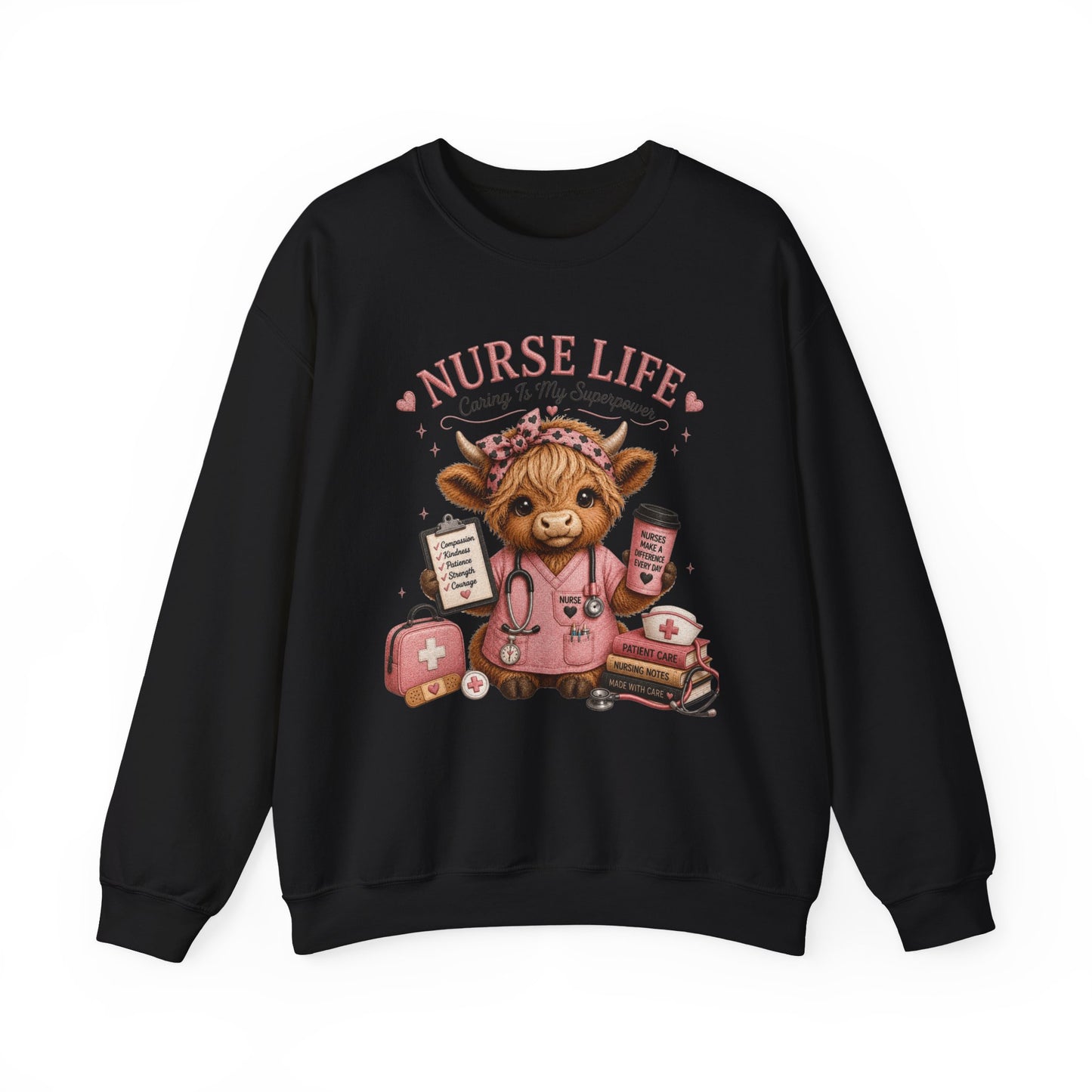 Nurse Life Crewneck Sweatshirt
