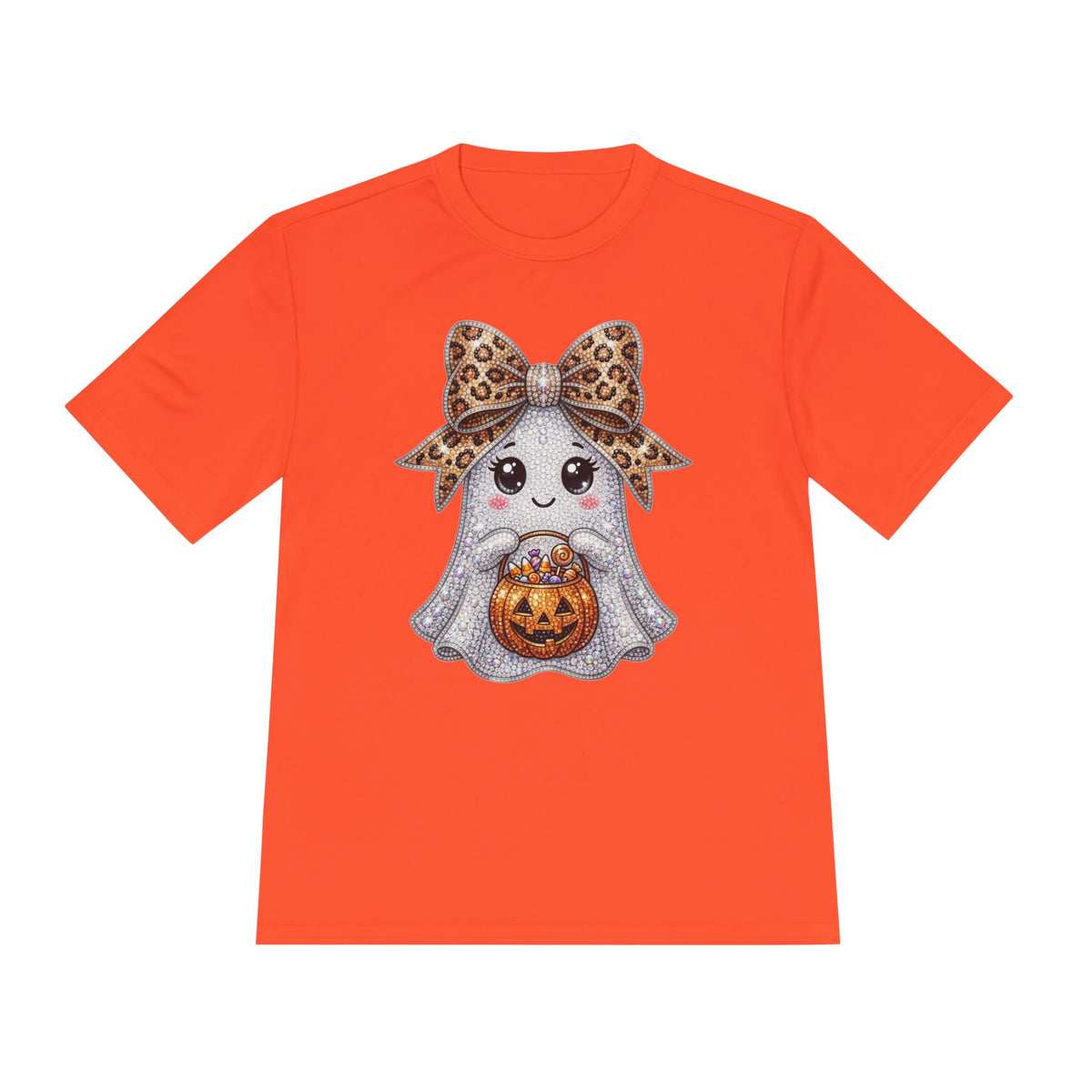 Mom Bling Ghost Moisture Wicking Tee