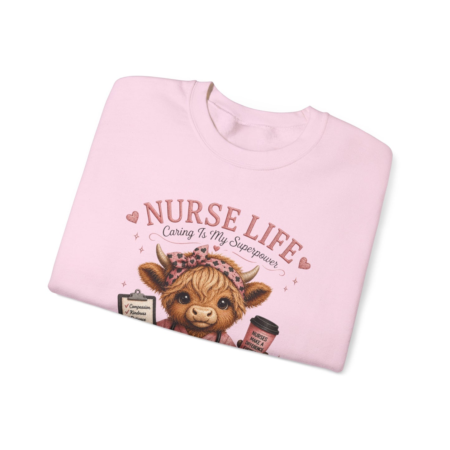 Nurse Life Crewneck Sweatshirt