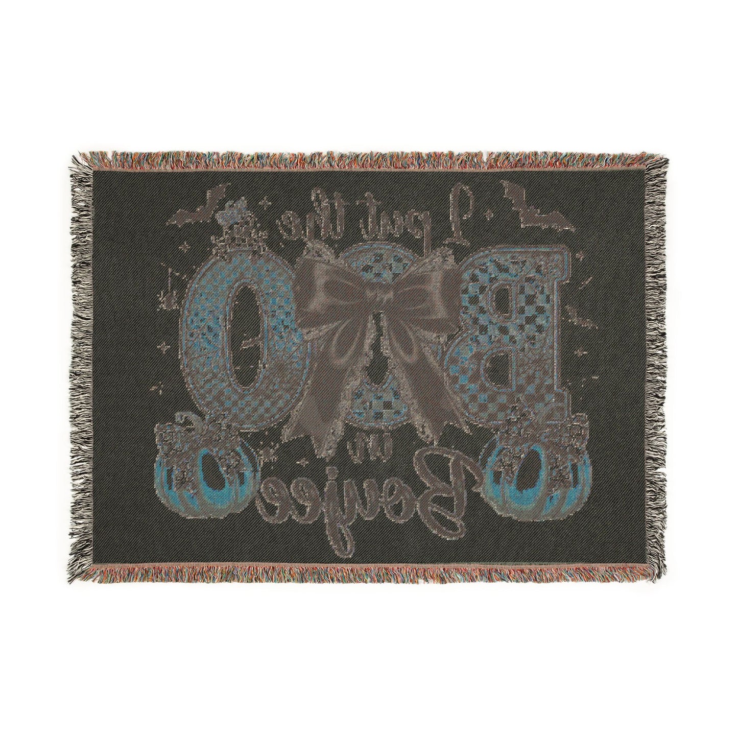 Boujee Halloween Woven Blanket