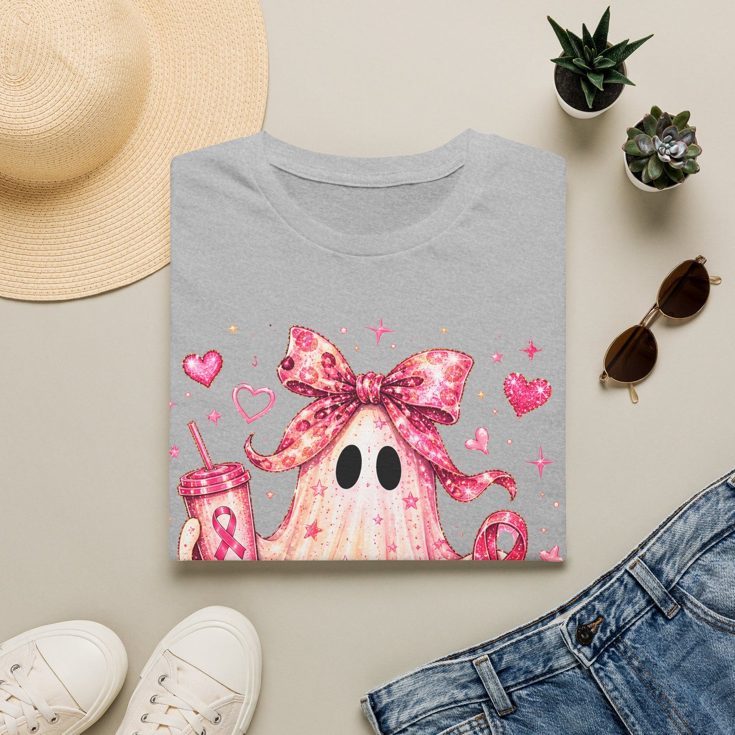 Pink Ghost Softstyle T-Shirt