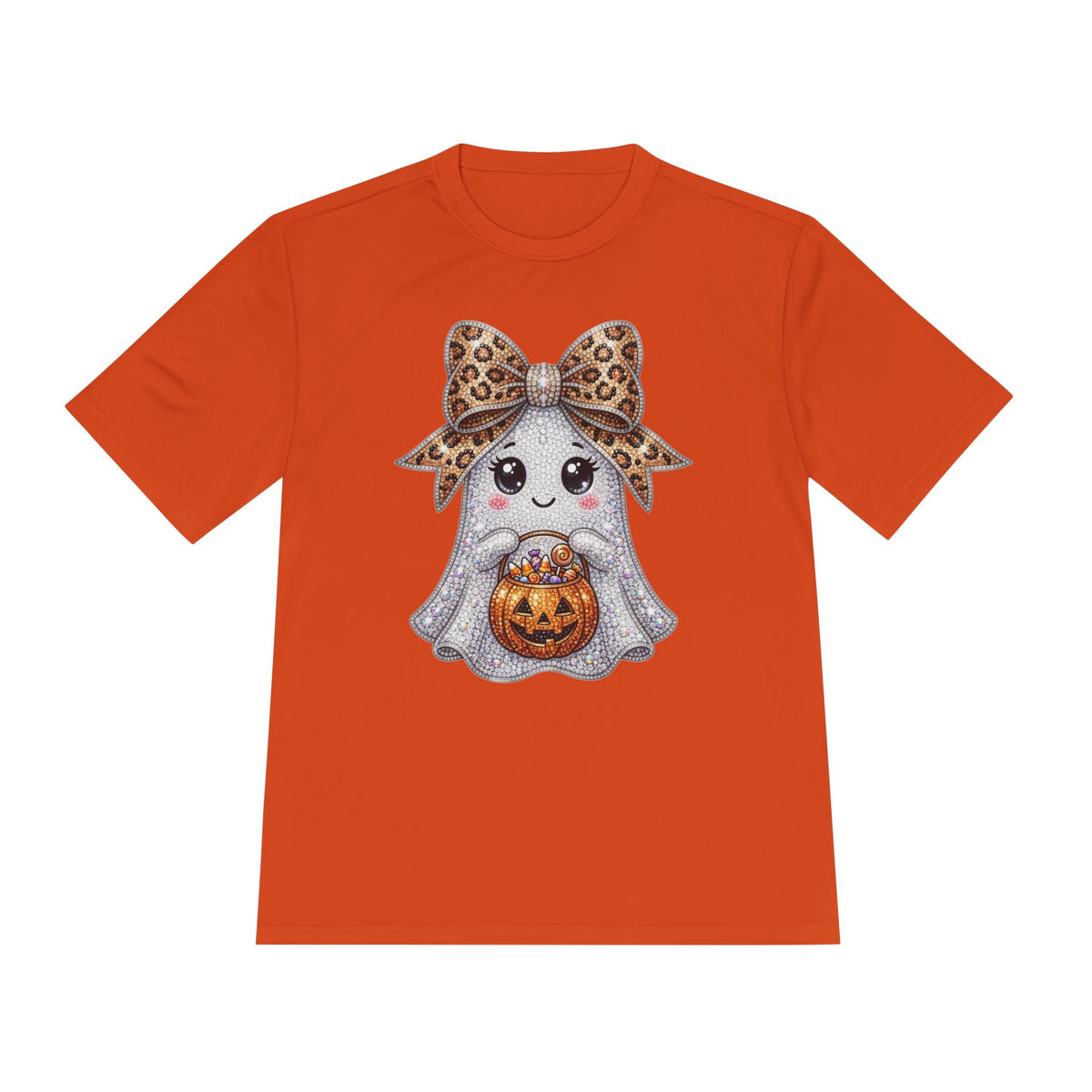 Mom Bling Ghost Moisture Wicking Tee