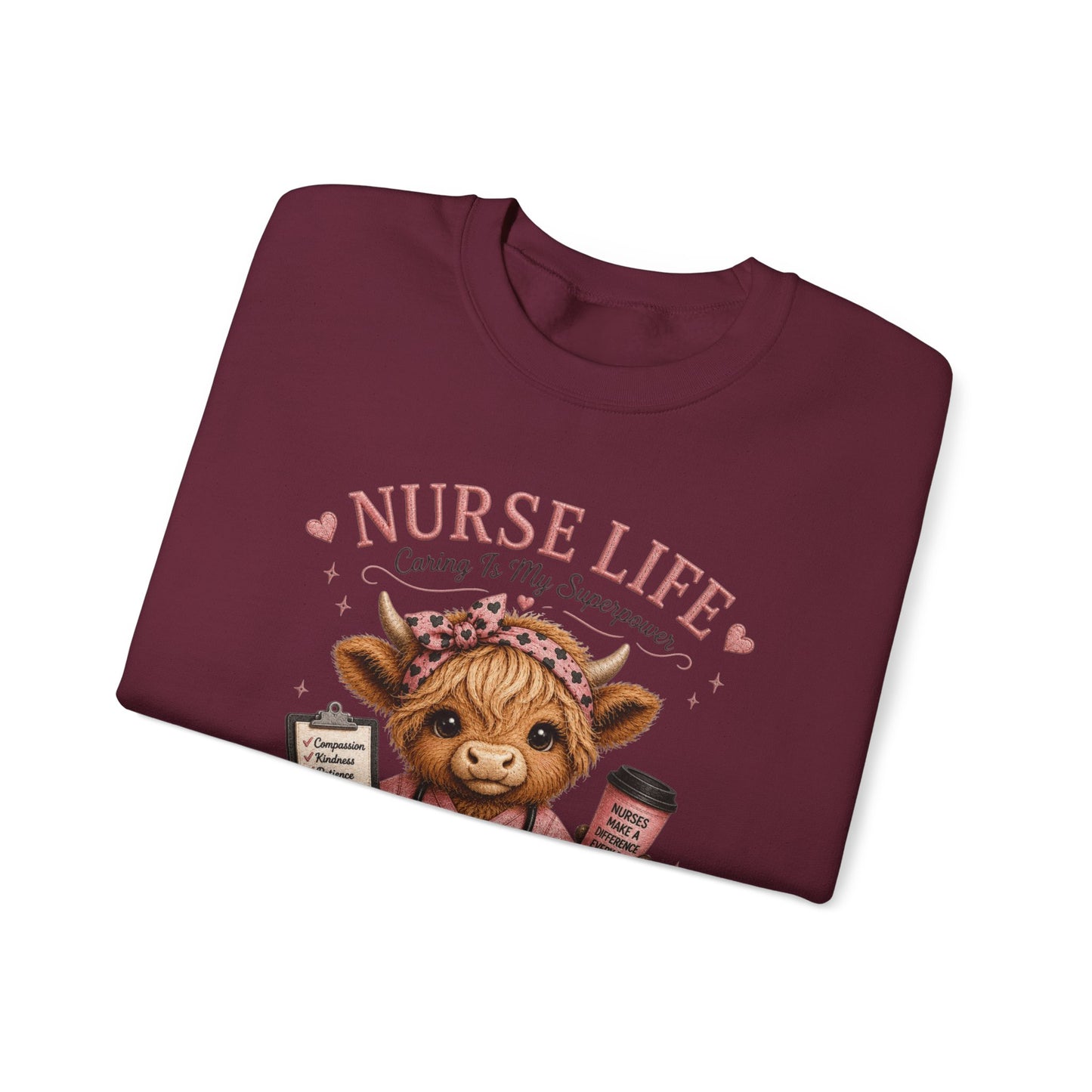 Nurse Life Crewneck Sweatshirt