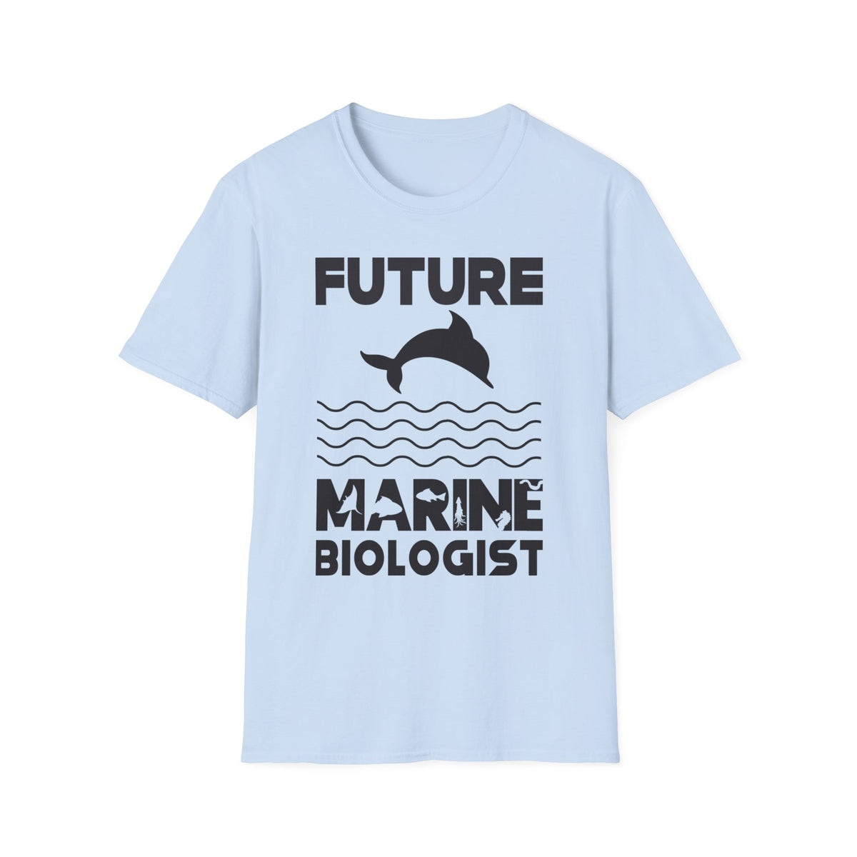 Future Marine Bioligst Unisex Softstyle T-Shirt