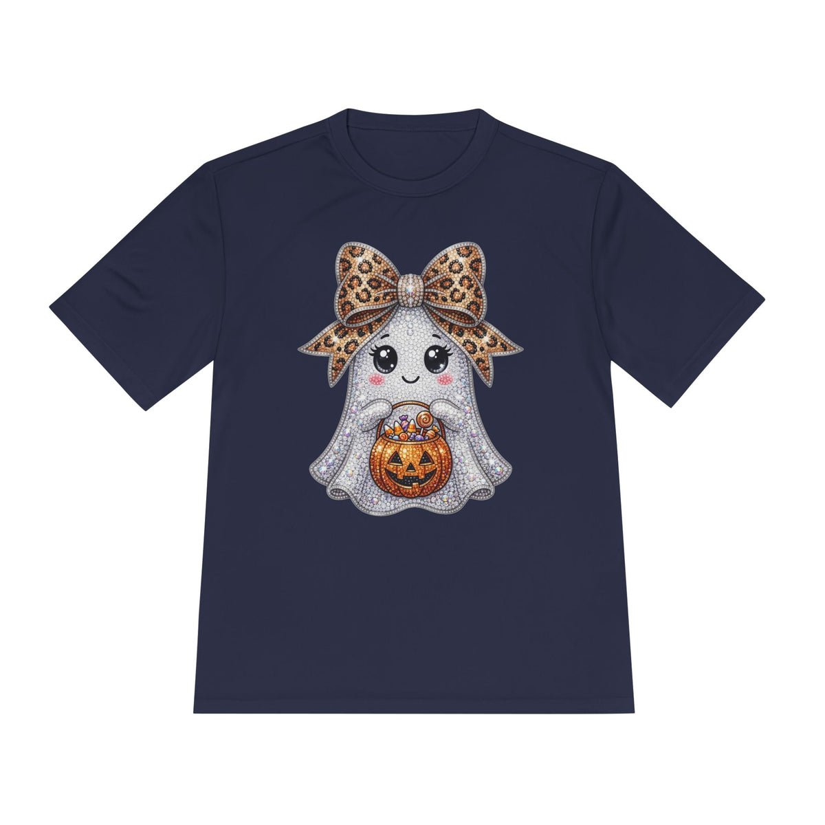 Mom Bling Ghost Moisture Wicking Tee