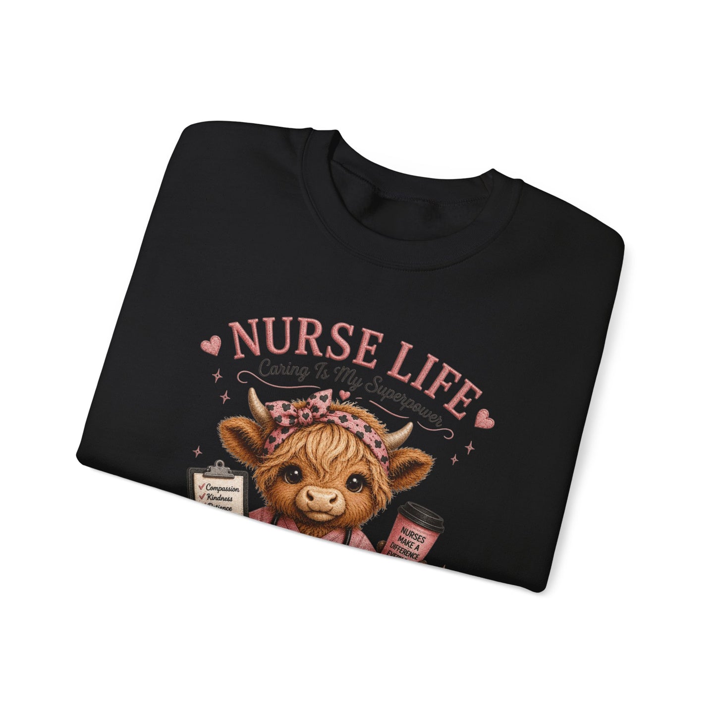 Nurse Life Crewneck Sweatshirt