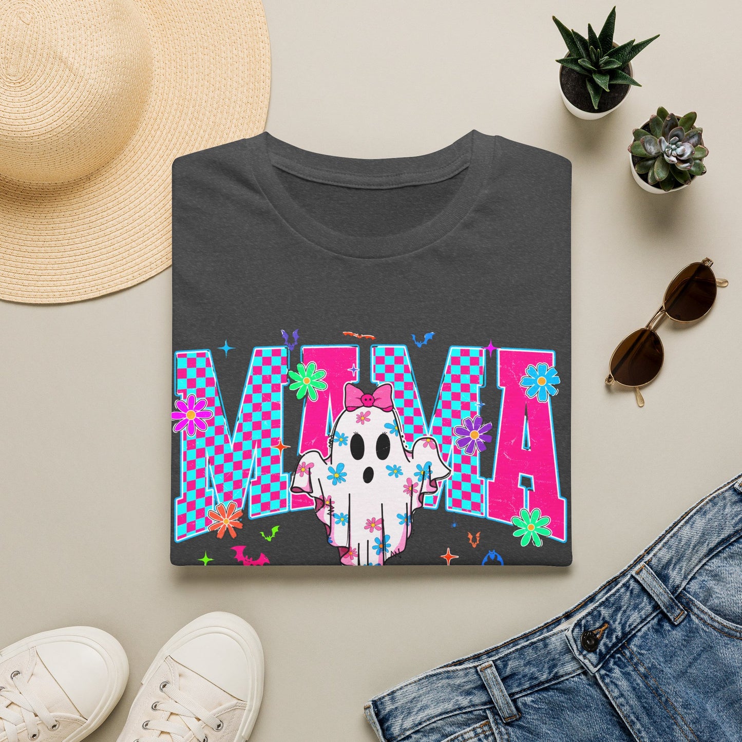 Mama Ghost Softstyle T-Shirt