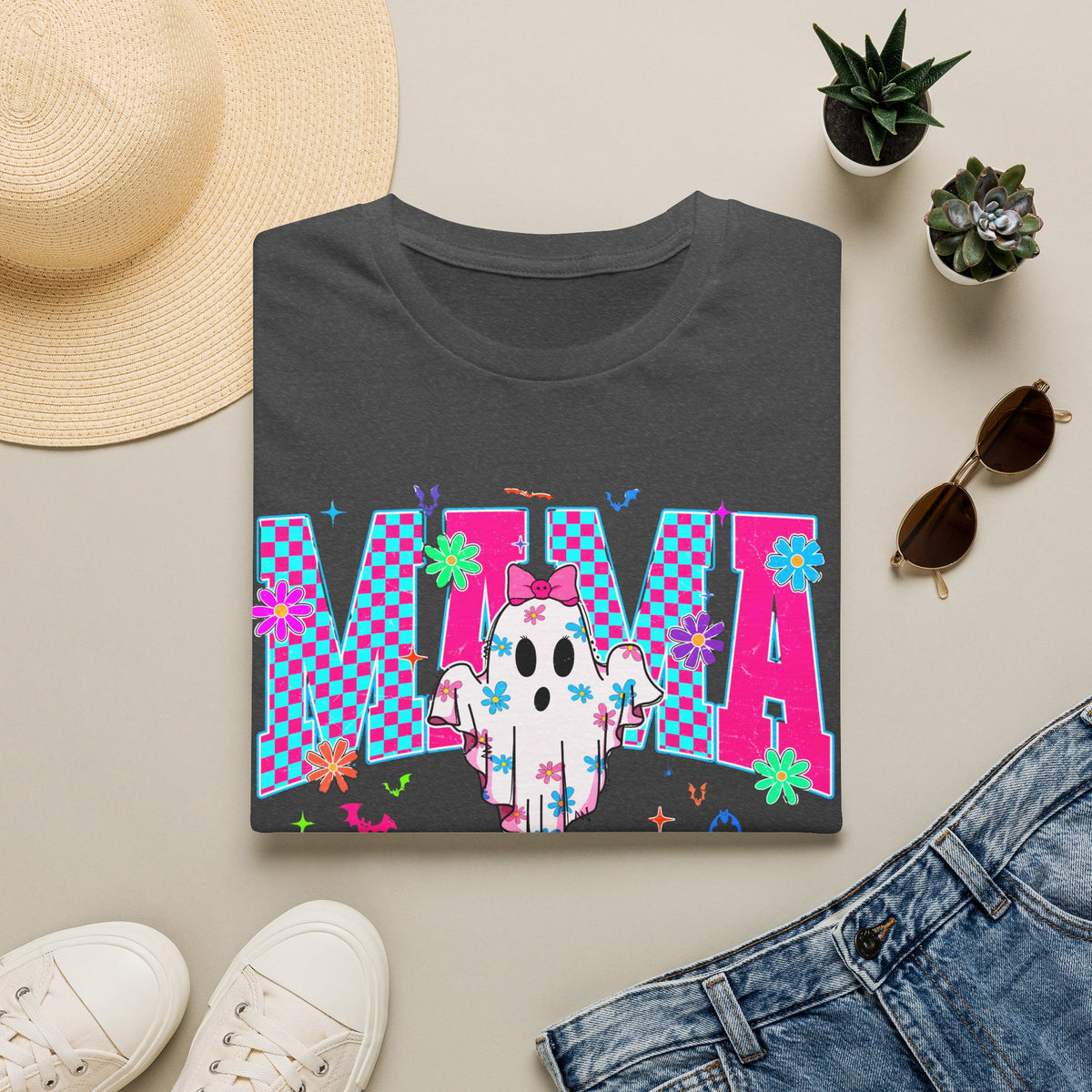 Mama Ghost Softstyle T-Shirt