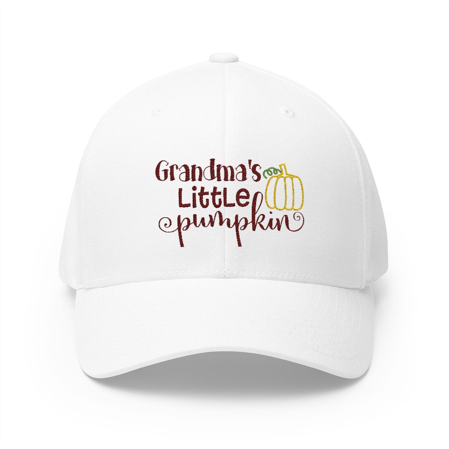 Grandma's Little Pumpkin Structured Cap (Embroidery)