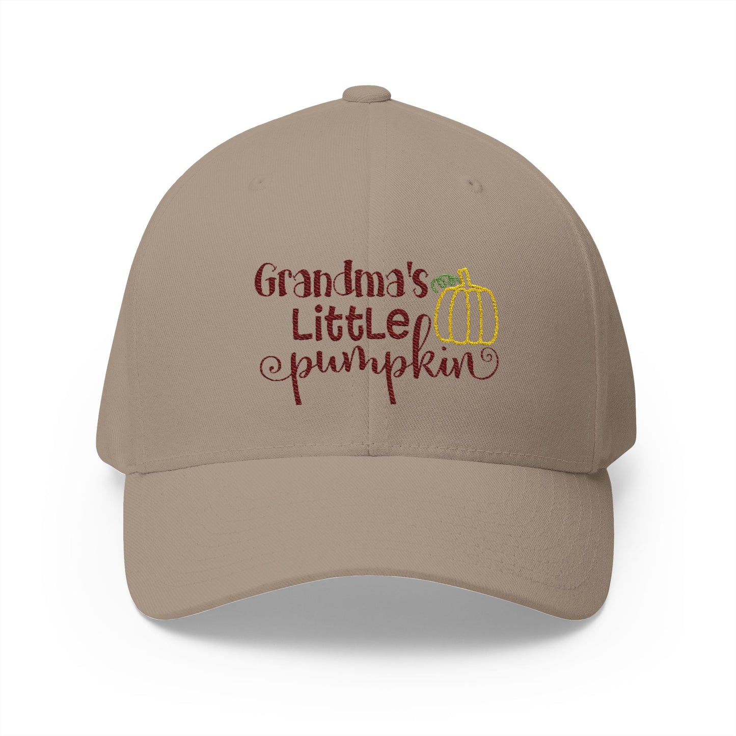 Grandma's Little Pumpkin Structured Cap (Embroidery)