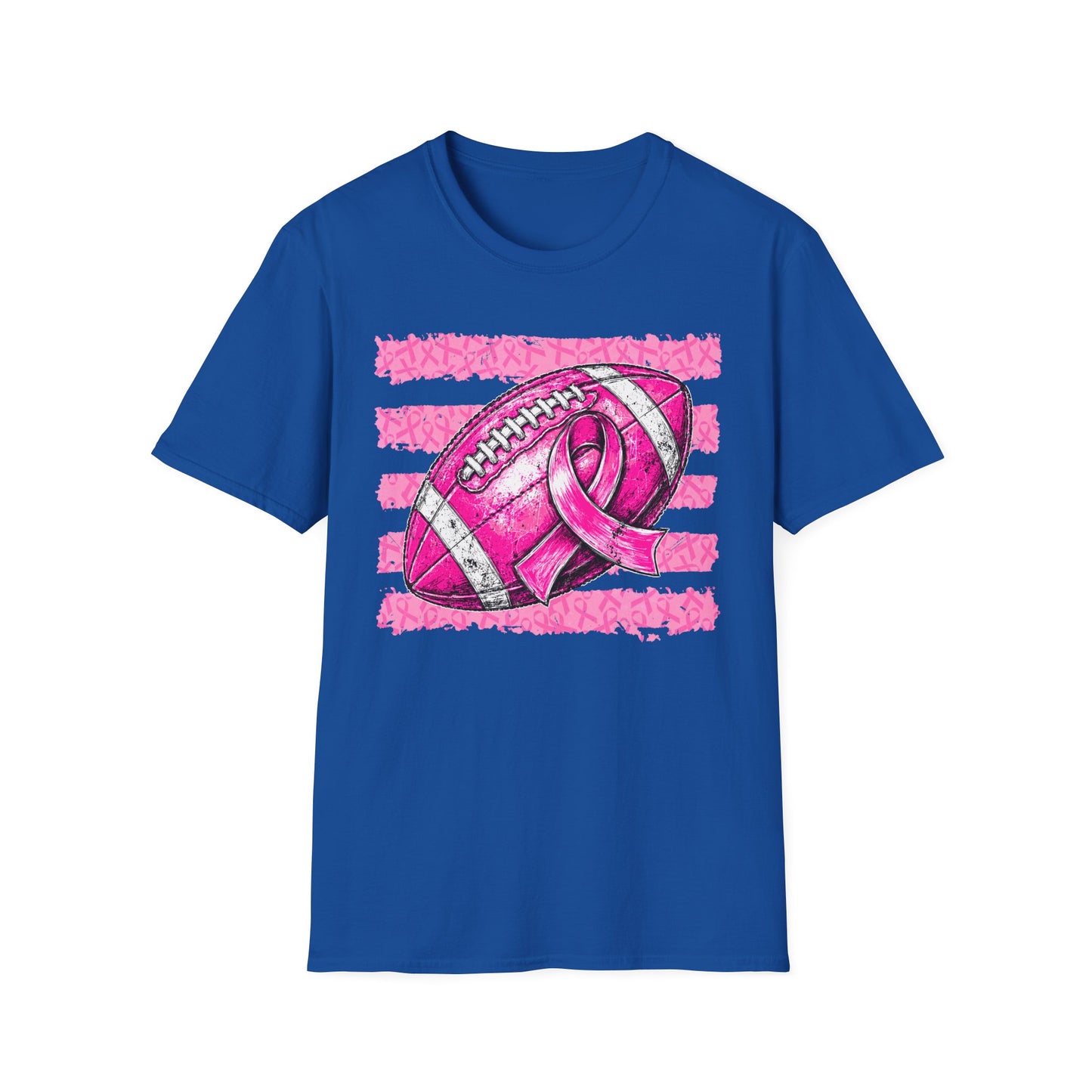 Pink Football Softstyle T-Shirt