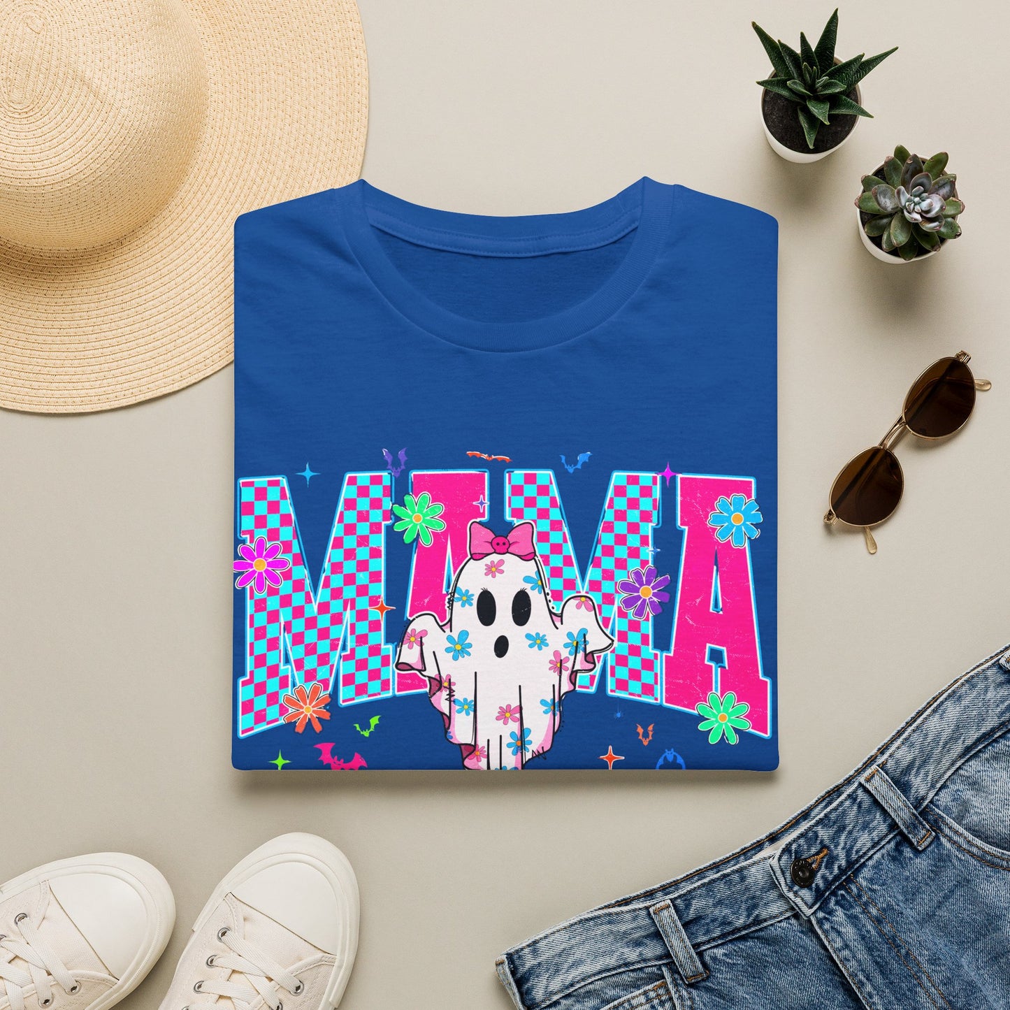 Mama Ghost Softstyle T-Shirt