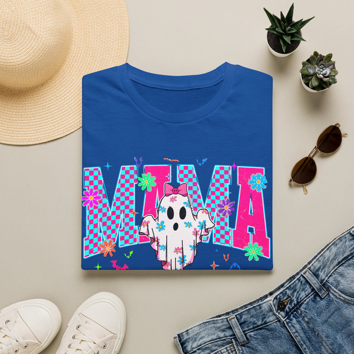 Mama Ghost Softstyle T-Shirt