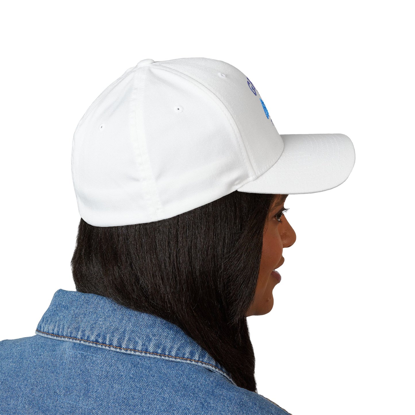 Grandma's Little Man Closed-Back Structured Cap (Embroidery)