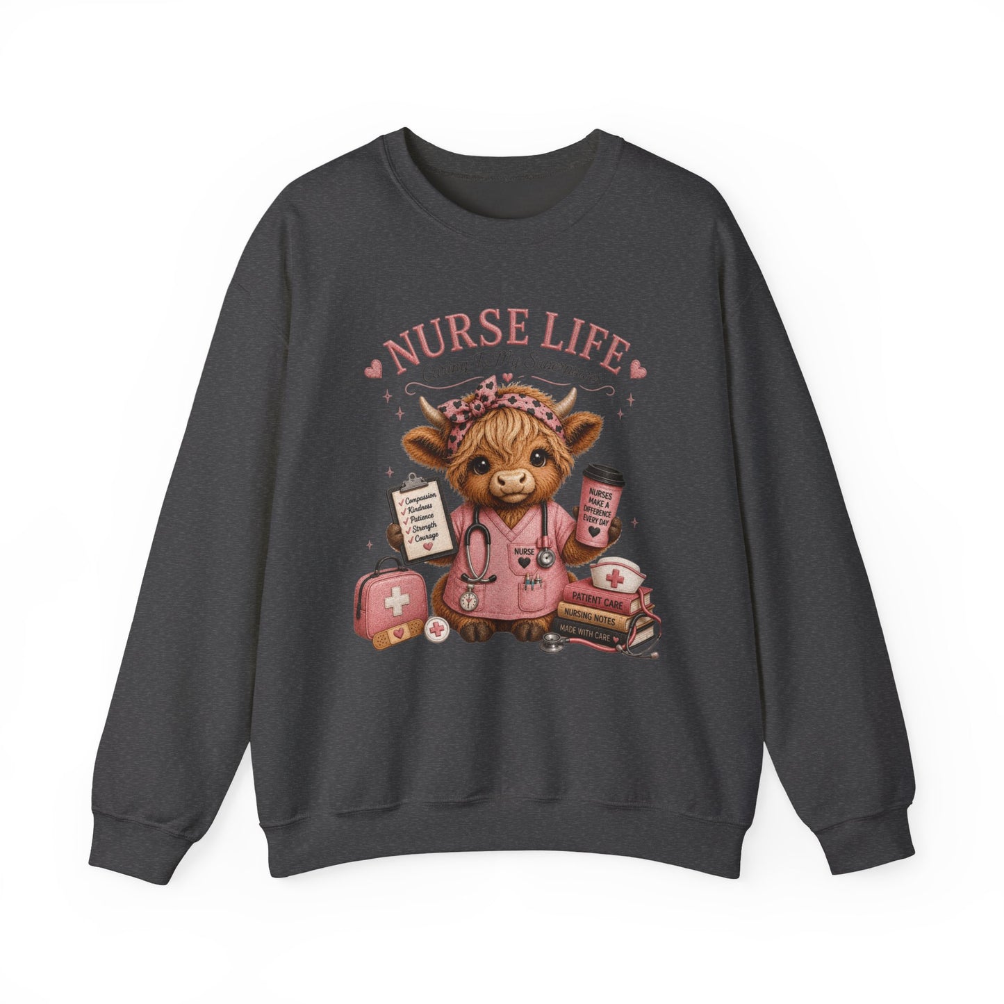 Nurse Life Crewneck Sweatshirt