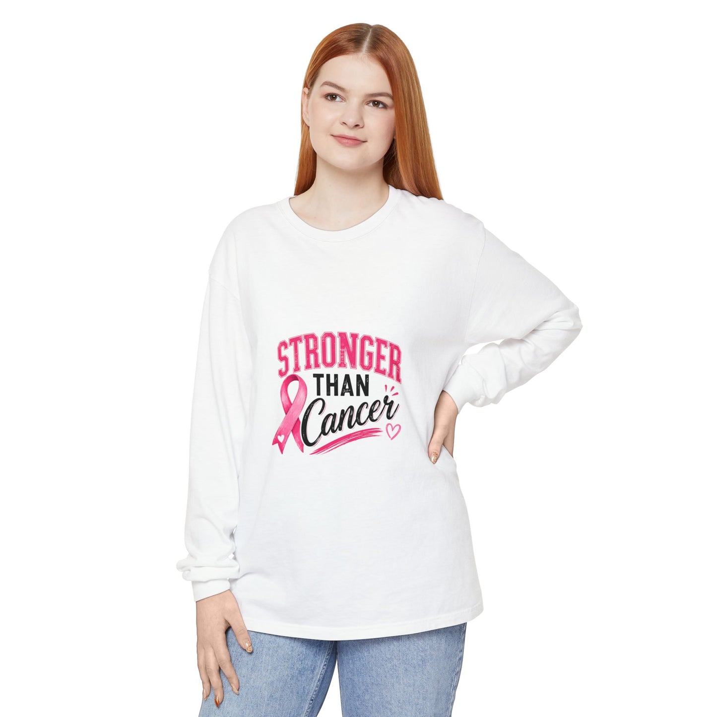 Unisex Garment-dyed Long Sleeve T-Shirt