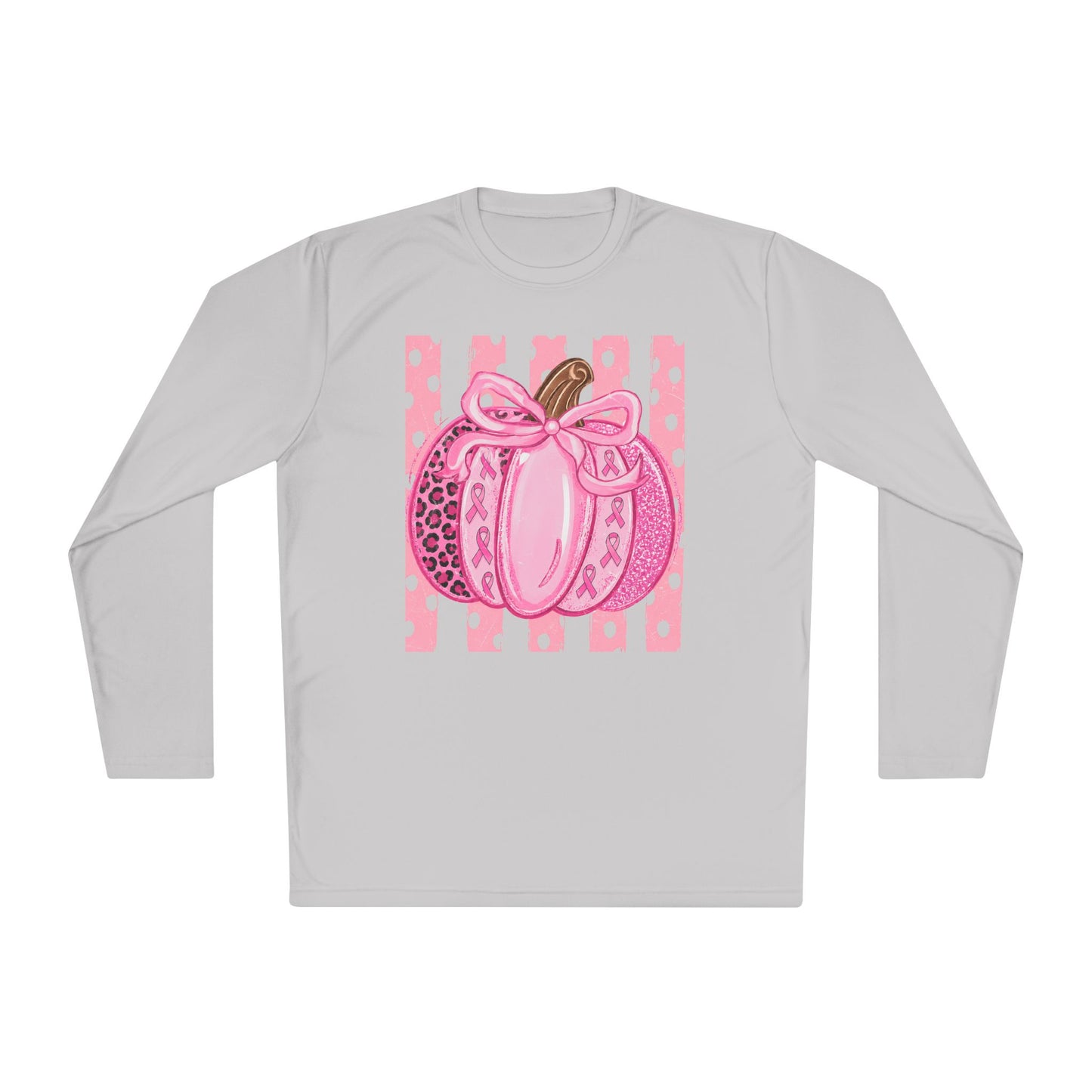 Pink Pumpkin Lightweight Long Sleeve Tee
