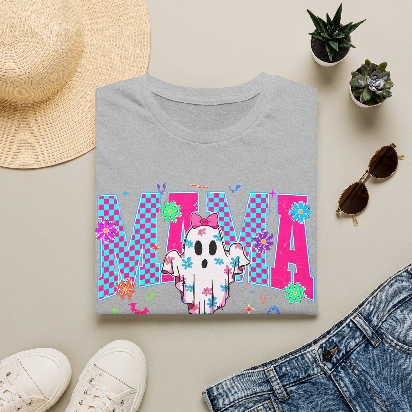 Mama Ghost Softstyle T-Shirt