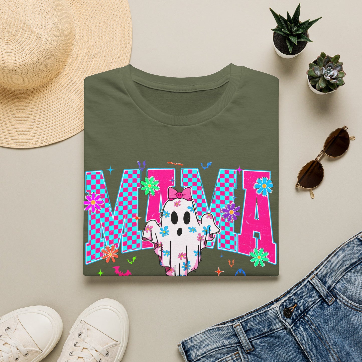 Mama Ghost Softstyle T-Shirt