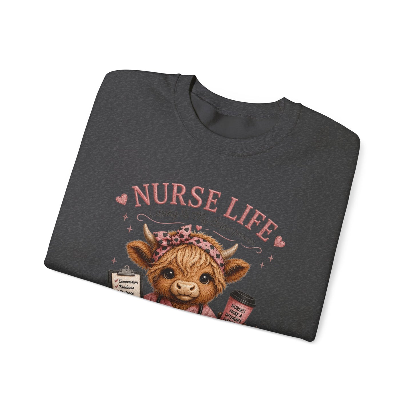 Nurse Life Crewneck Sweatshirt