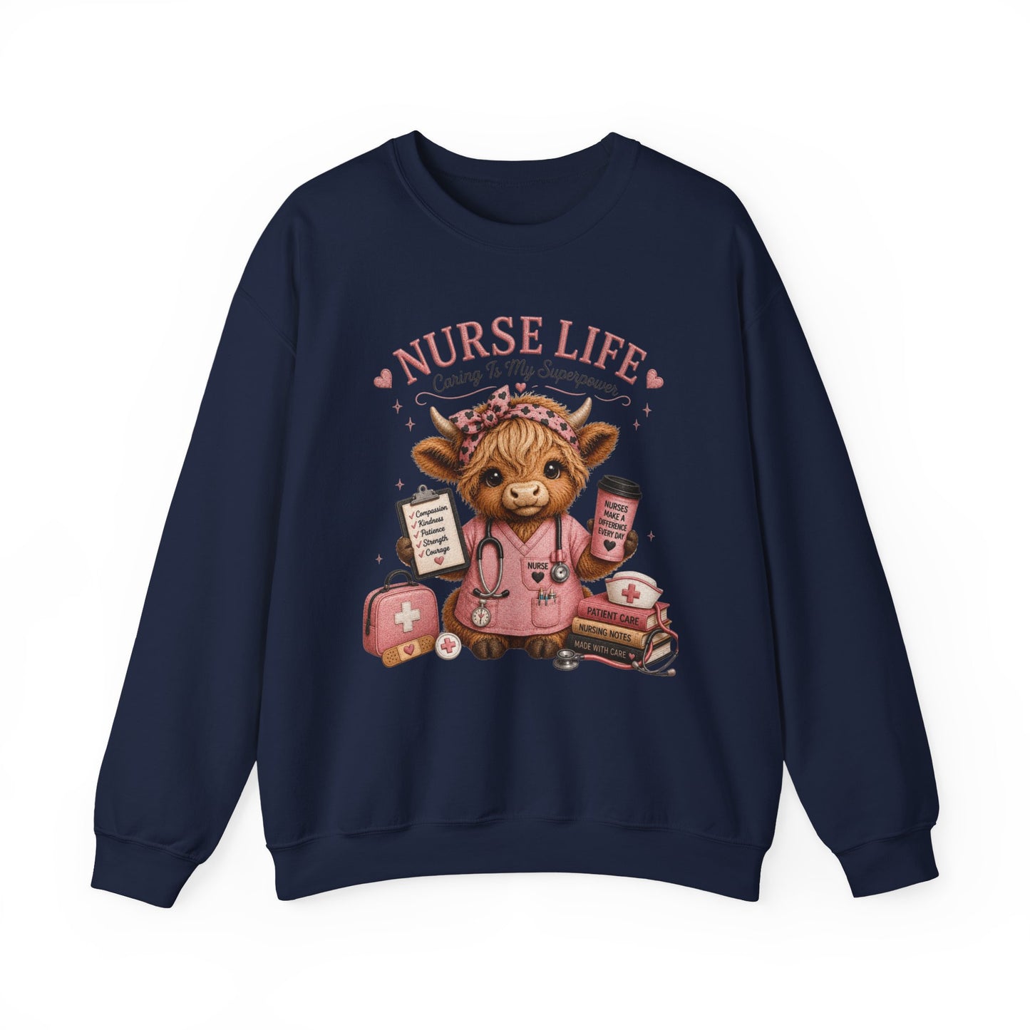 Nurse Life Crewneck Sweatshirt