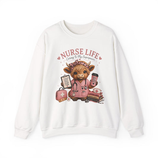 Nurse Life Crewneck Sweatshirt