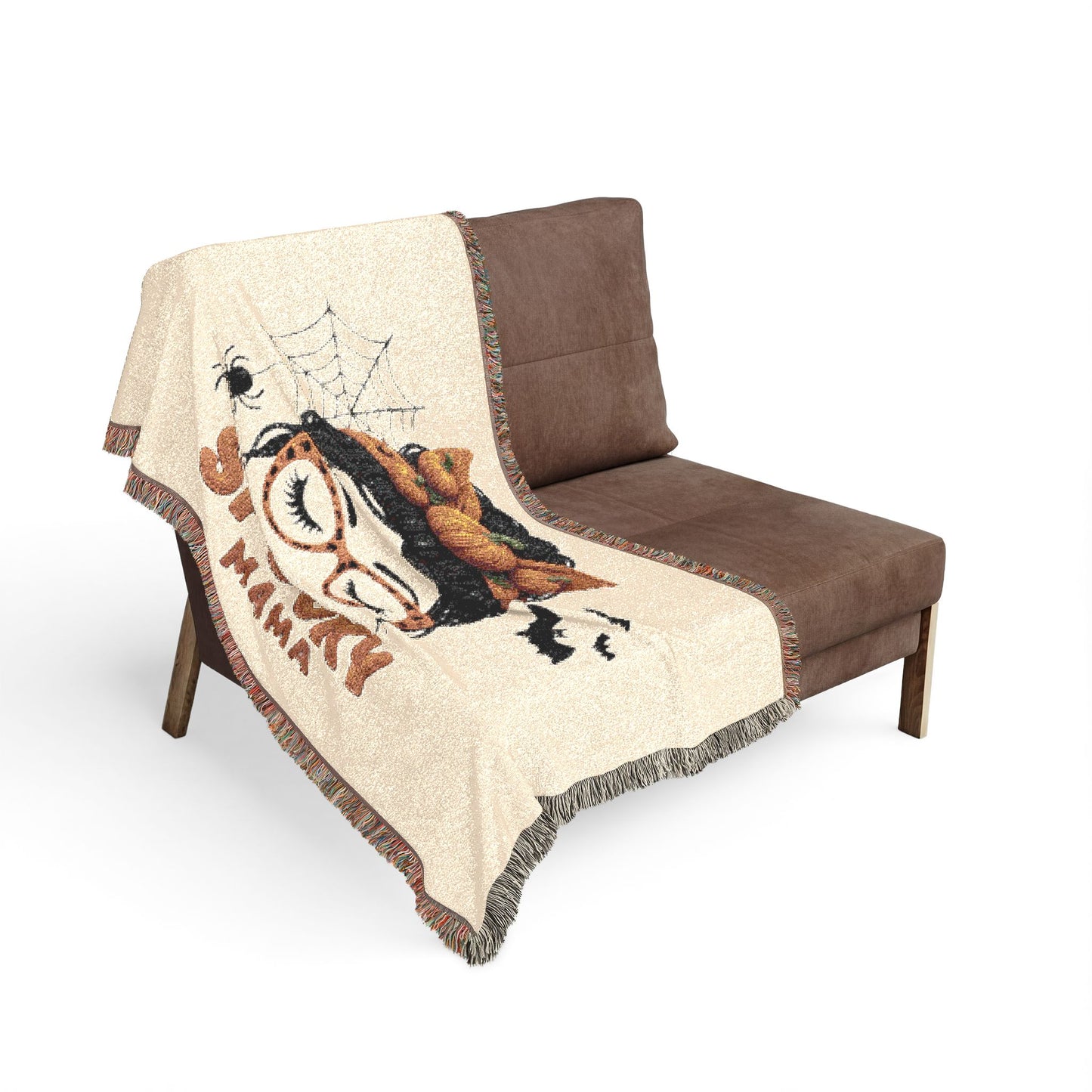Spooky Mama Woven Blanket