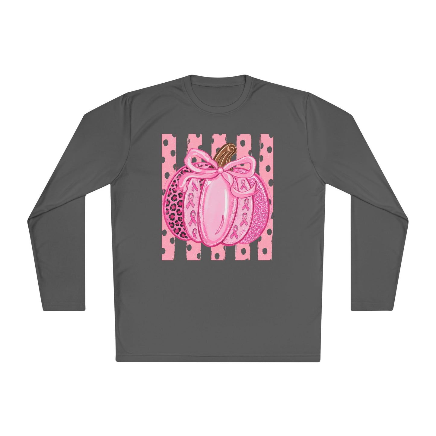 Pink Pumpkin Lightweight Long Sleeve Tee