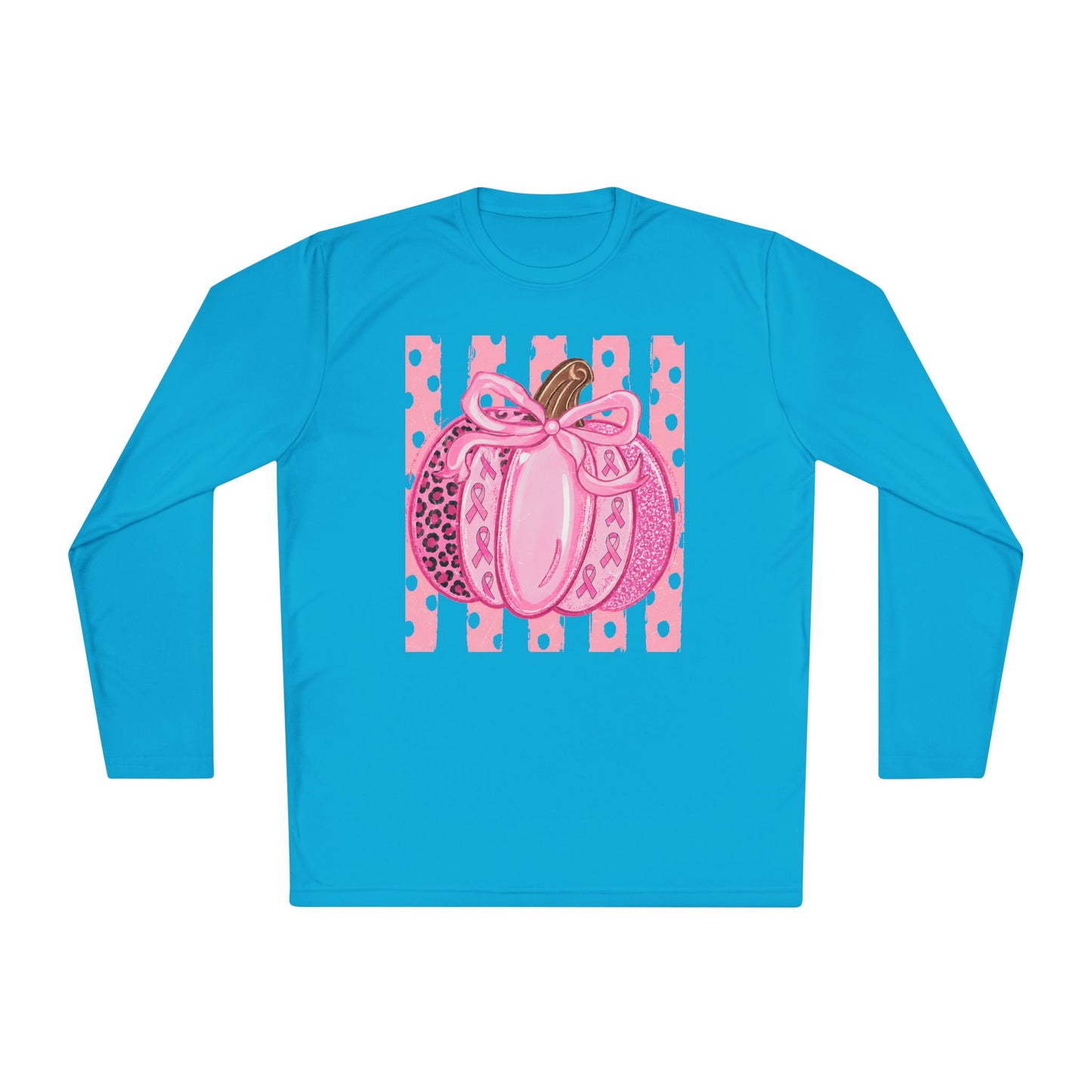 Pink Pumpkin Lightweight Long Sleeve Tee