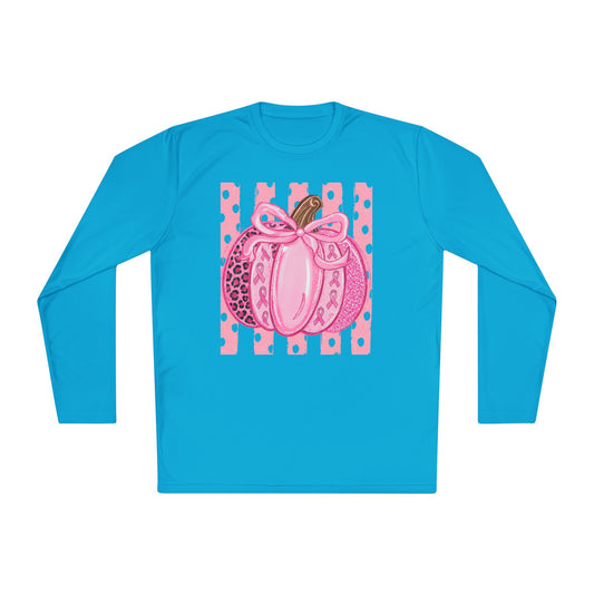 Pink Pumpkin Lightweight Long Sleeve Tee
