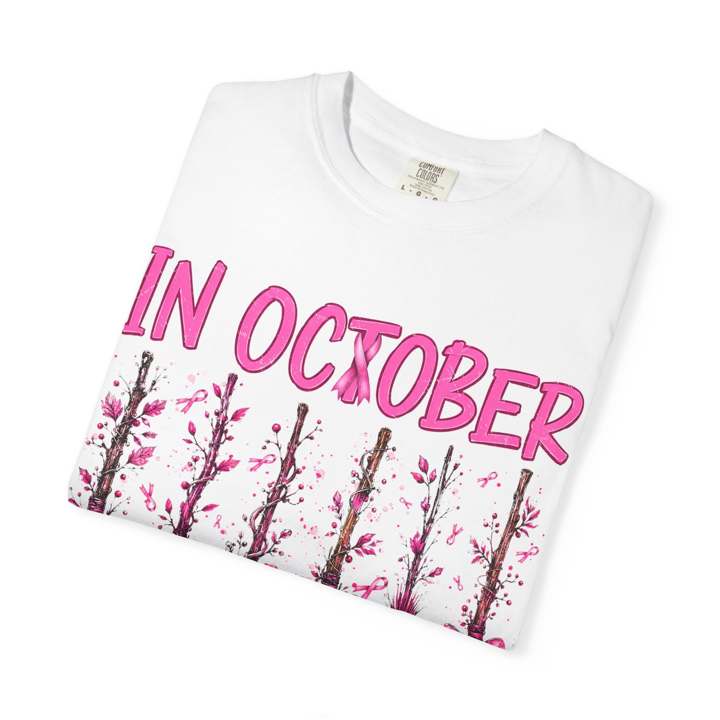 In October We Were Pink T-shirt
