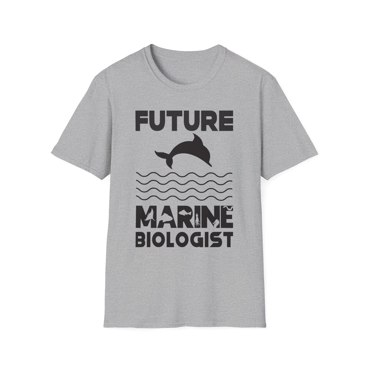 Future Marine Bioligst Unisex Softstyle T-Shirt