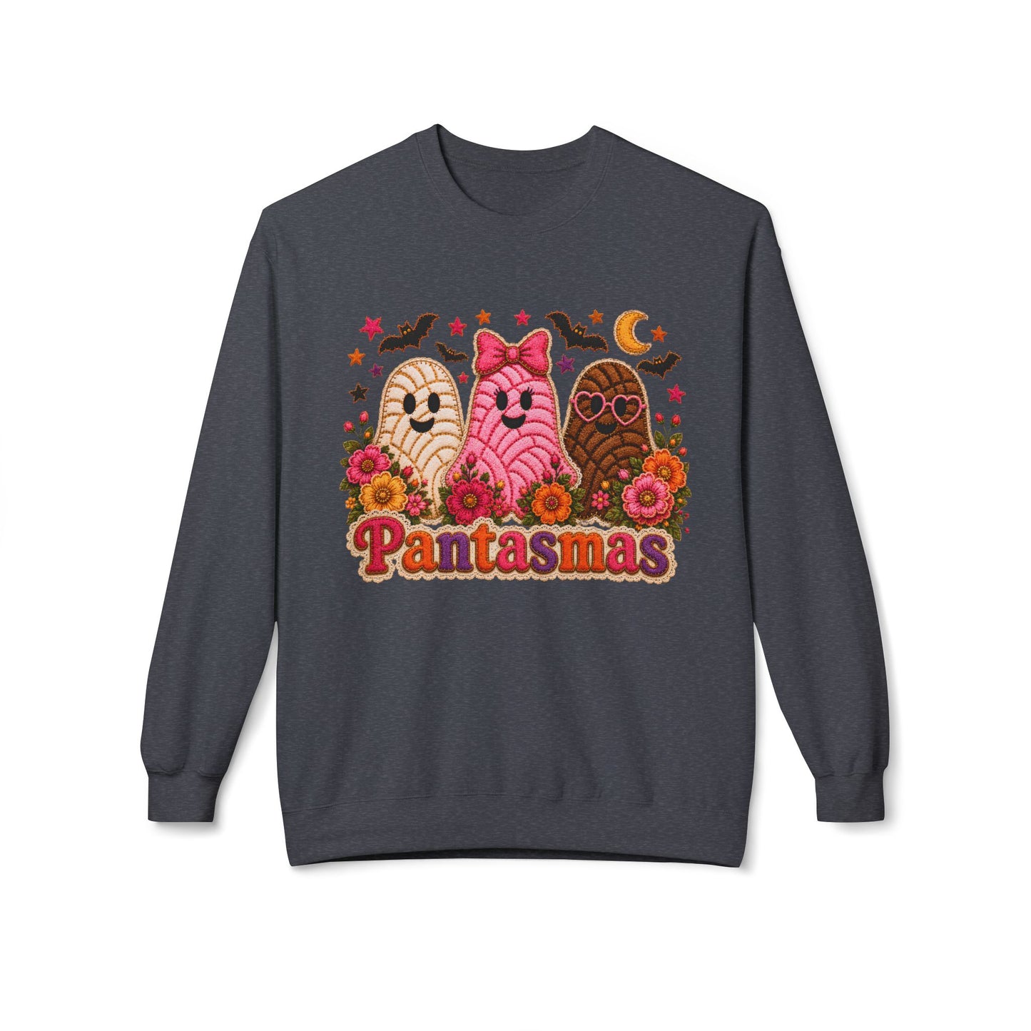 Halloween Conchas Midweight Softstyle Fleece Crewneck Sweatshirt