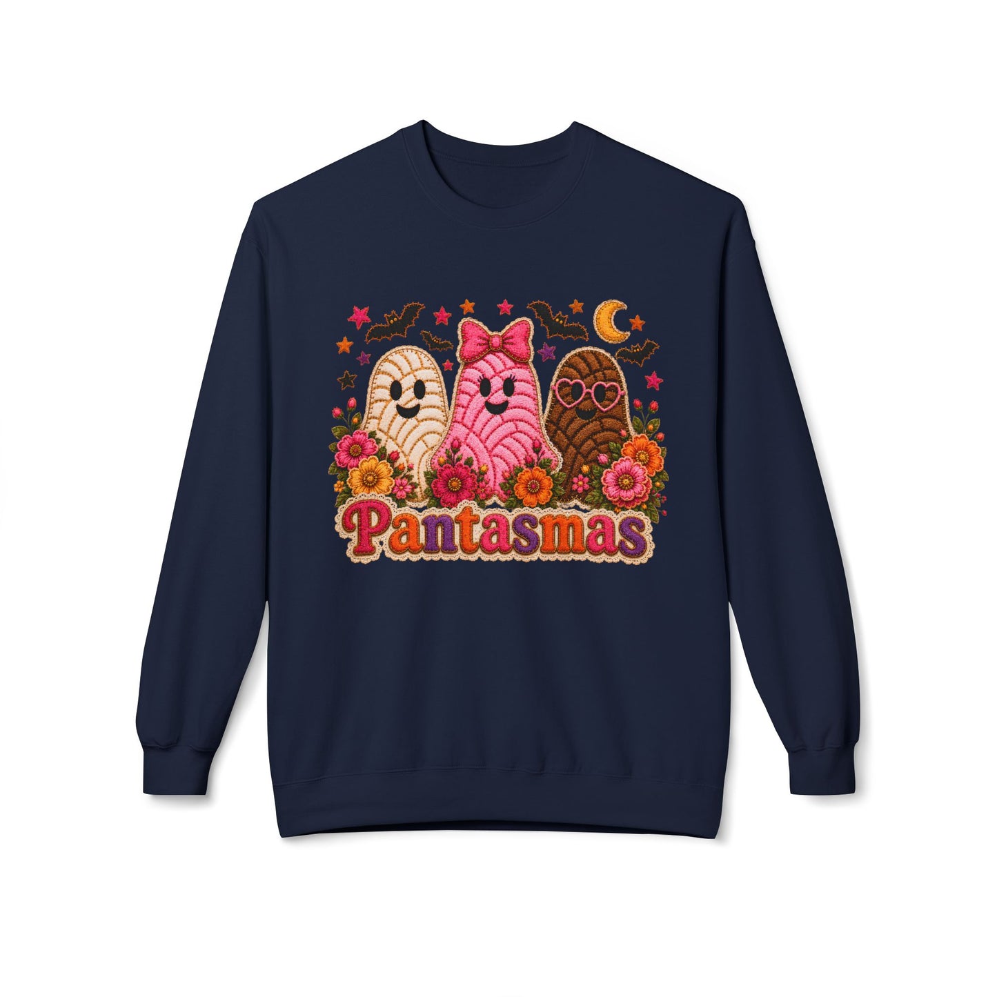 Halloween Conchas Midweight Softstyle Fleece Crewneck Sweatshirt