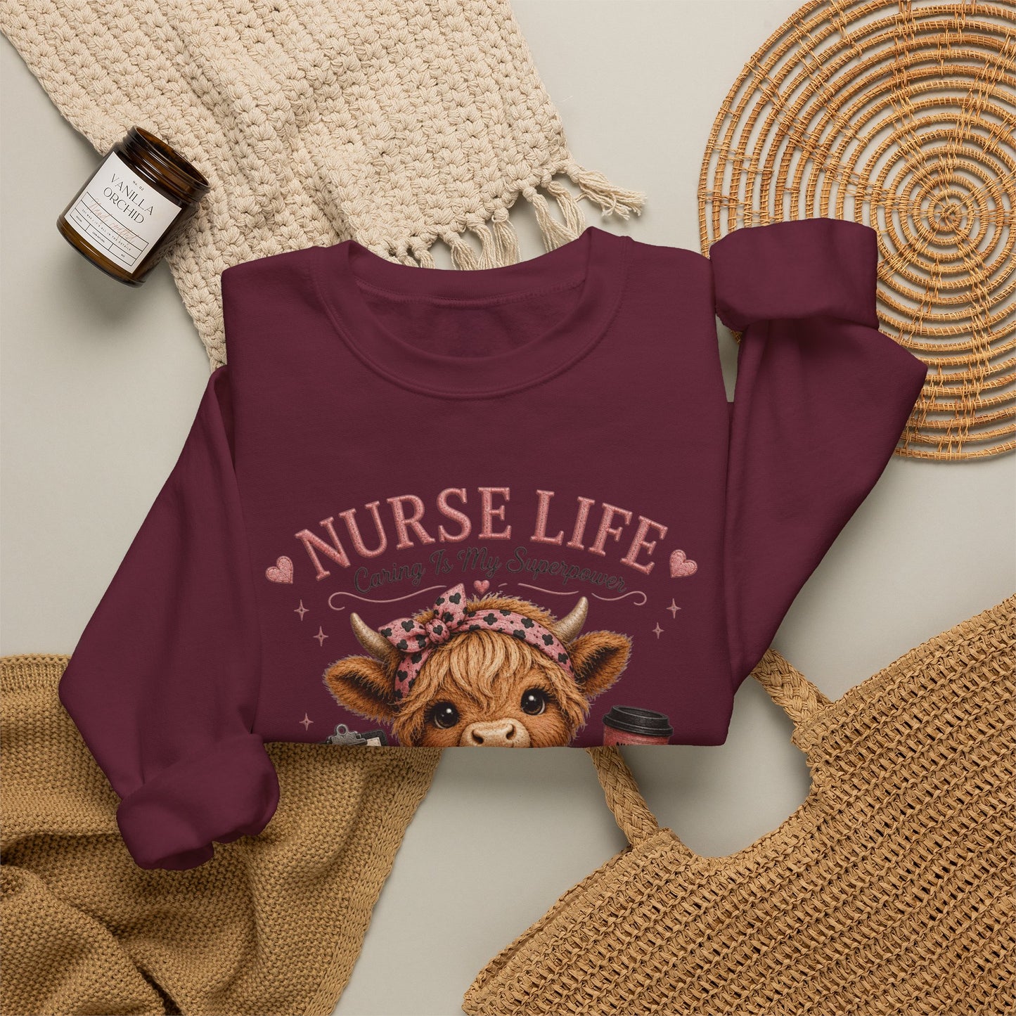 Nurse Life Crewneck Sweatshirt